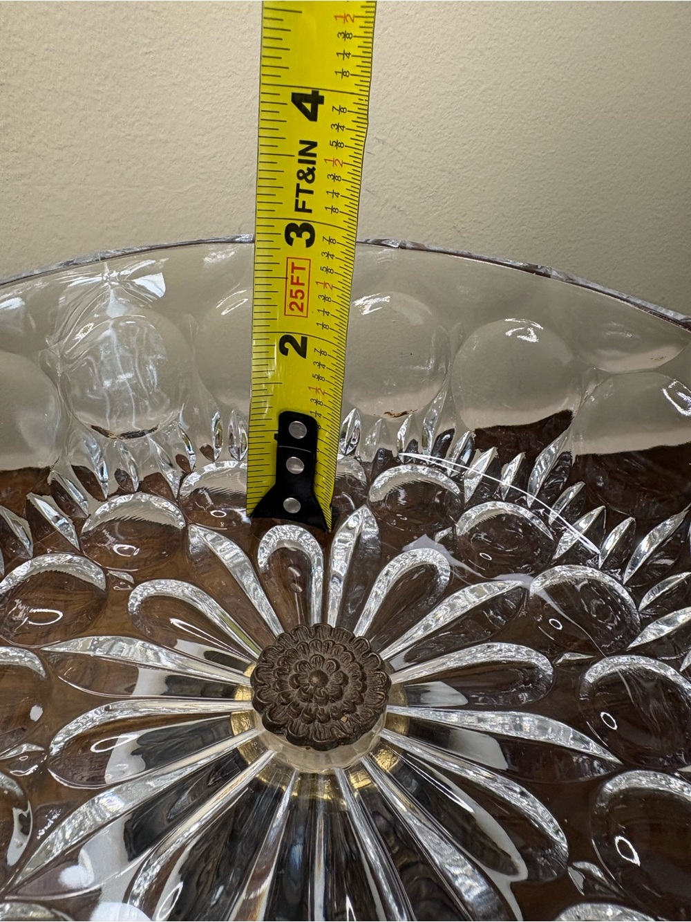 Vintage Hollywood Regency Style Compote Dish / Centerpiece - Picture 9 of 9